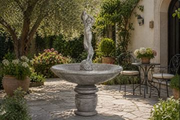 Rebecca Concrete Water Fountain